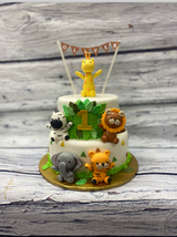 Jungle Animals Birthday Cake