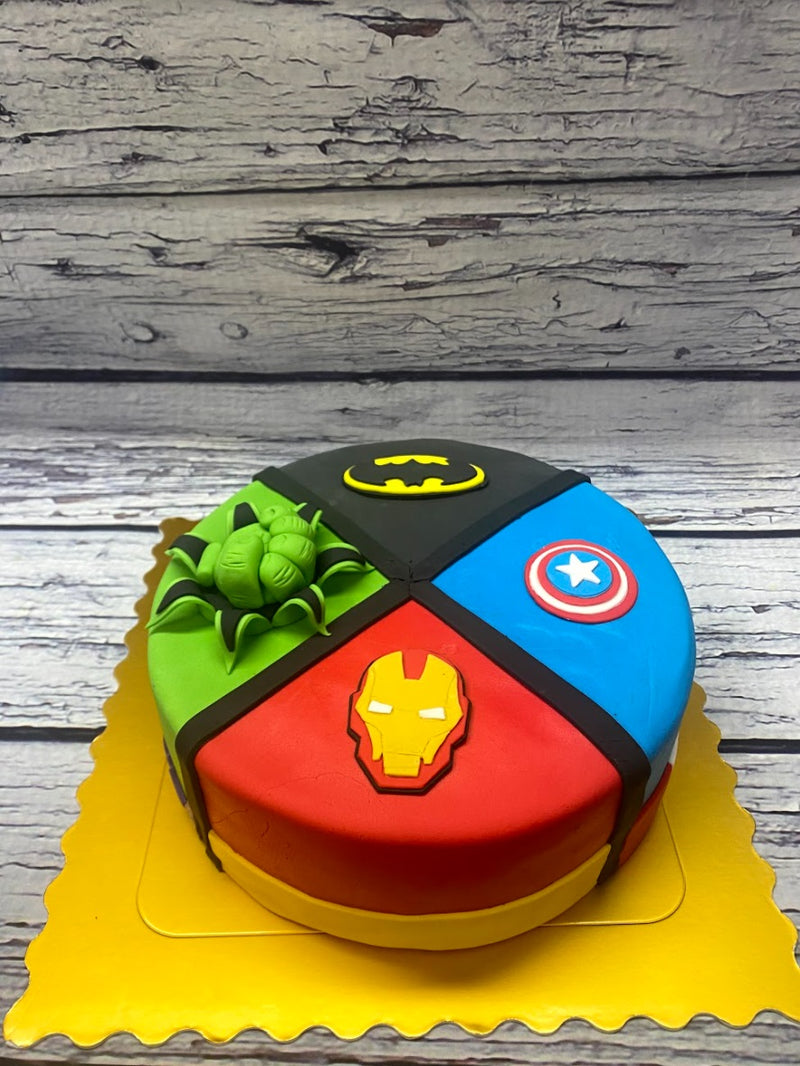 Superhero Cake